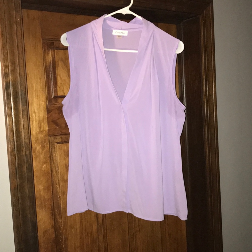 Purple blouse
